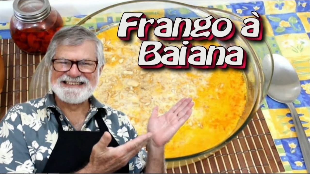 Esse FRANGO À BAIANA  é de dar água na boca.