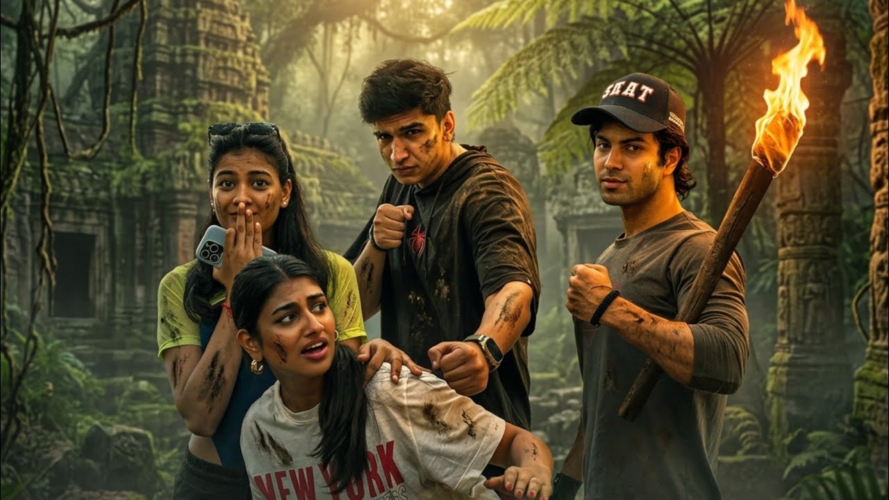 A Day In The Jungle With Your Partner… Who Breaks First?😱