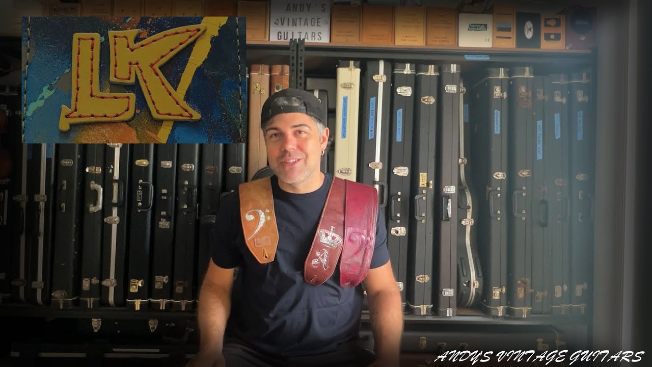 LK STRAPS - My favourite Bass Straps - Andy's Vintage Guitars