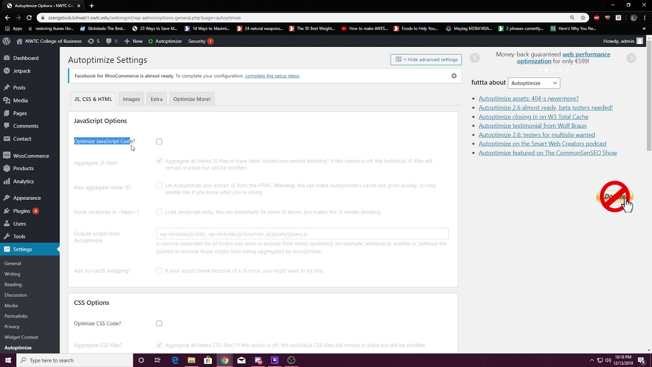 Plugin Review #4 Autoptimize