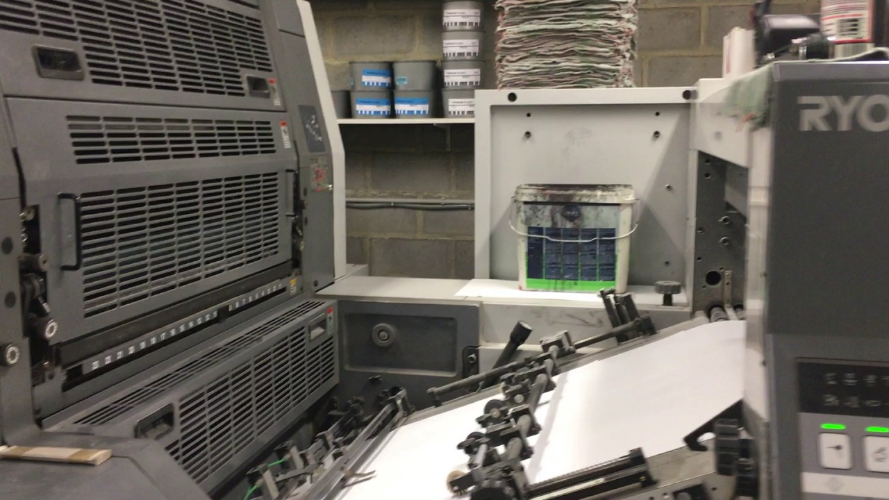 Intermak Graphic Machinery: Ryobi 755 Wide Year 2007