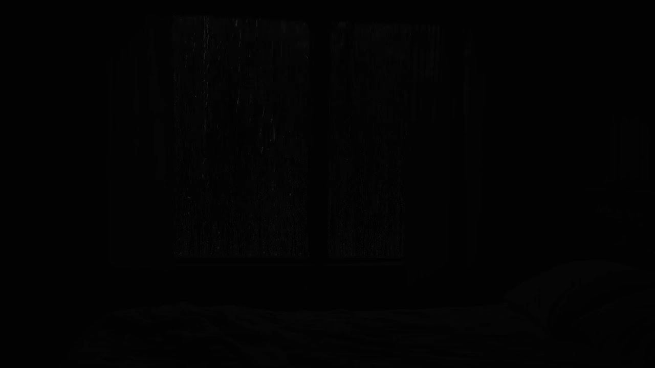 Very Strong Rain and Powerful Thunder Sounds for Sleeping | I sleep with Black Screen Rainstorm