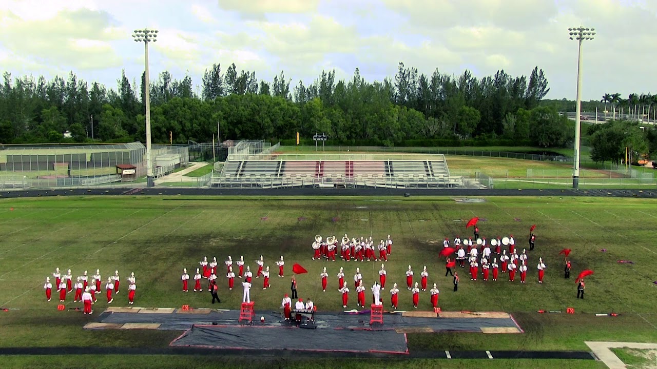 Key West High School Marching Conchs Music Performance Assessment 2017