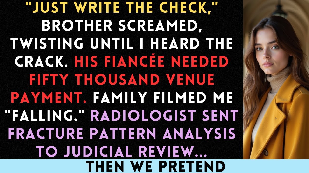 Brother Broke My Arm Over Wedding Venue Deposit—The X-Rays Reached Four Family Court Judges...