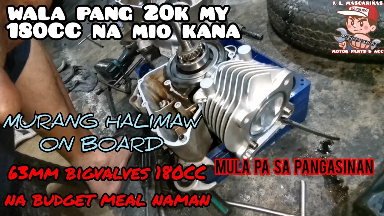 180CC MIO UPGRADE FULL VIDEO BUDGET MEAL ALA PANG 20K