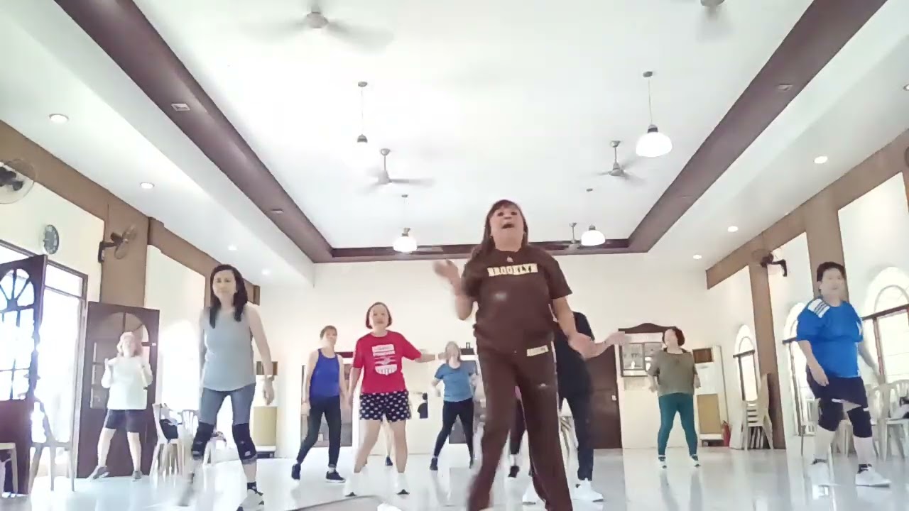 BUTTERCUP LINE DANCE WITH MOMI GIE AND THE ZUMBA MOMHIES OF BF HOMES