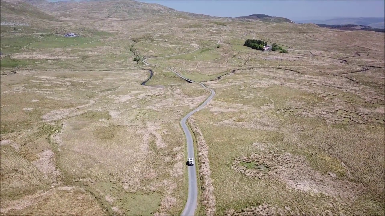 HellFire pass or Bwlch y Groes Track in Wales