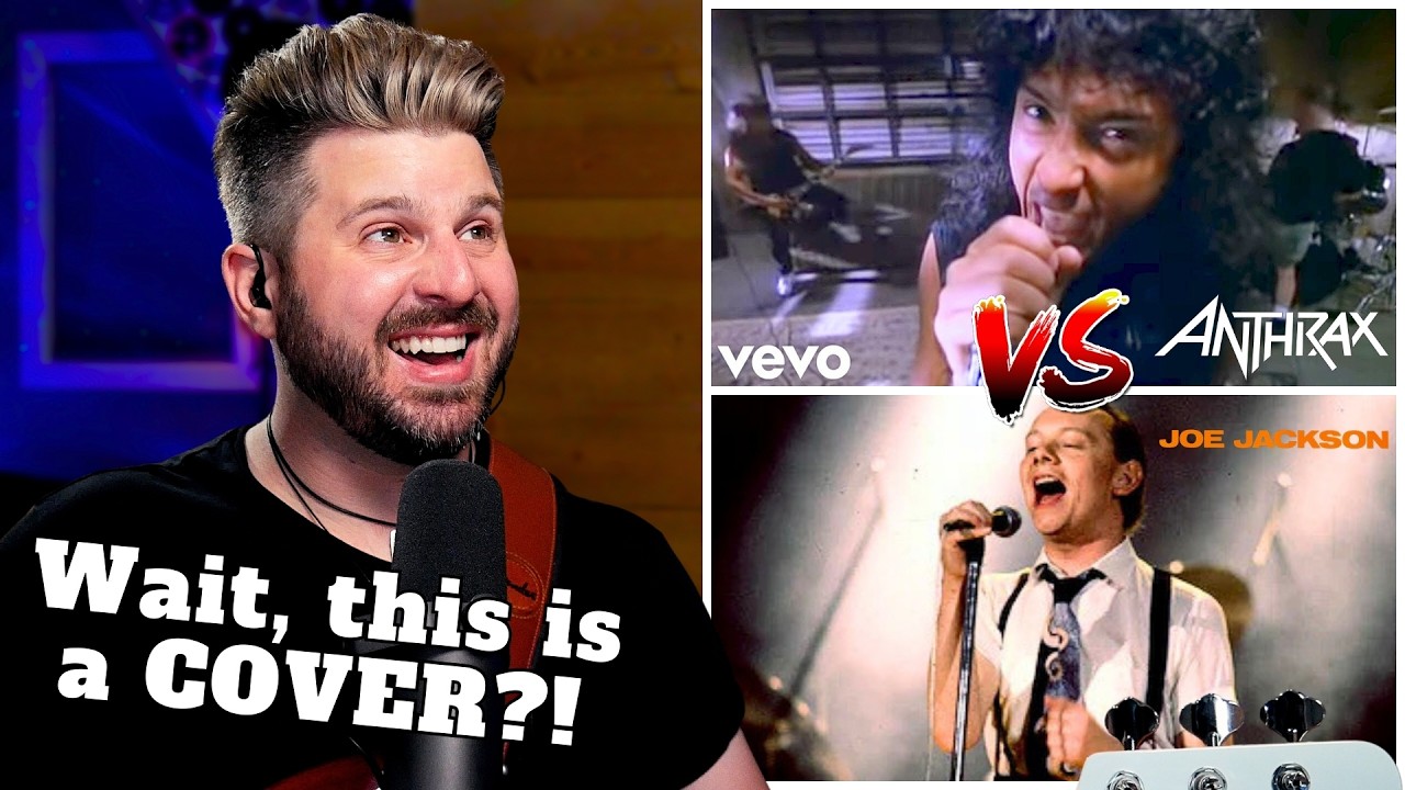 Bass Teacher REACTS to “GOT THE TIME” (Anthrax vs. Joe Jackson)
