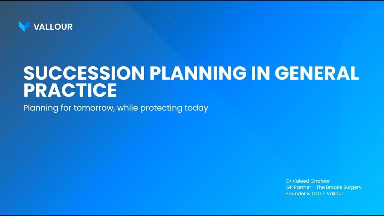 Succession Planning in General Practice