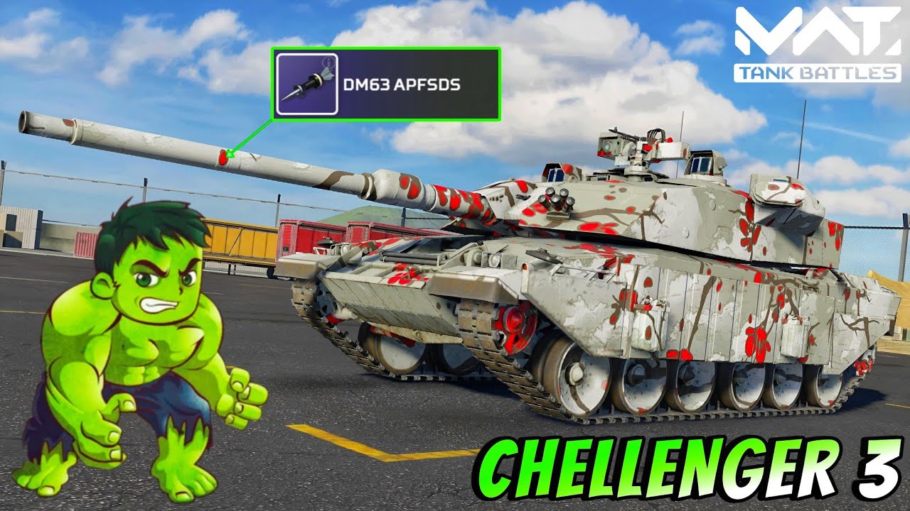 ЧЕЛЛЕНДЖЕР 3 - Танк 4-го уровня 🔥 Прямо как Халк 💪 MWT: ТАНКОВЫЕ СРАЖЕНИЯ