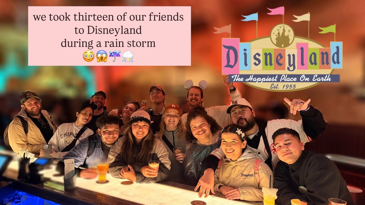 Our Combined Bachelor & Bachelorette Party at Disneyland! 🎉💍✨