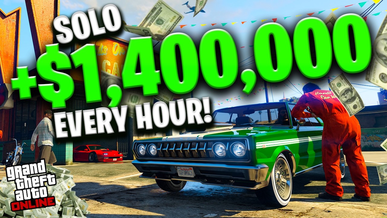 Make $1.4 MILLION Every Hour SOLO in GTA Online Fastest Method
