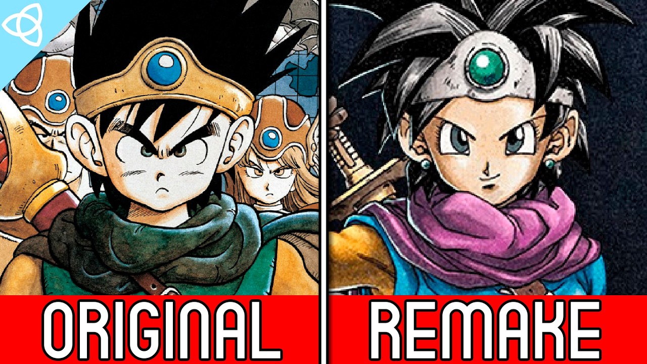 Dragon Quest III - NES Original vs. Switch HD-2D Remake | Side by Side