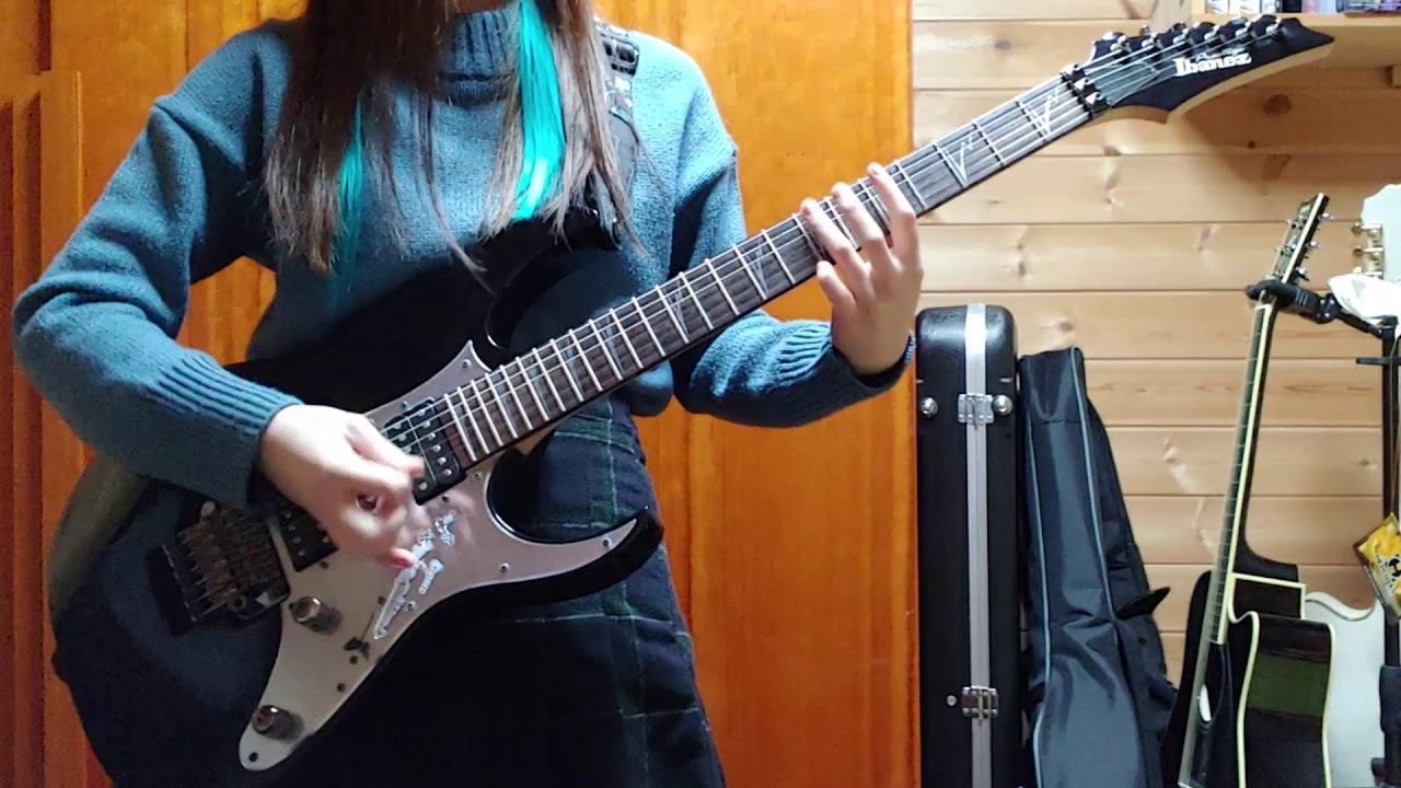 [バンドリ！2nd Season]Roselia-BRAVE JEWEL Guitar cover