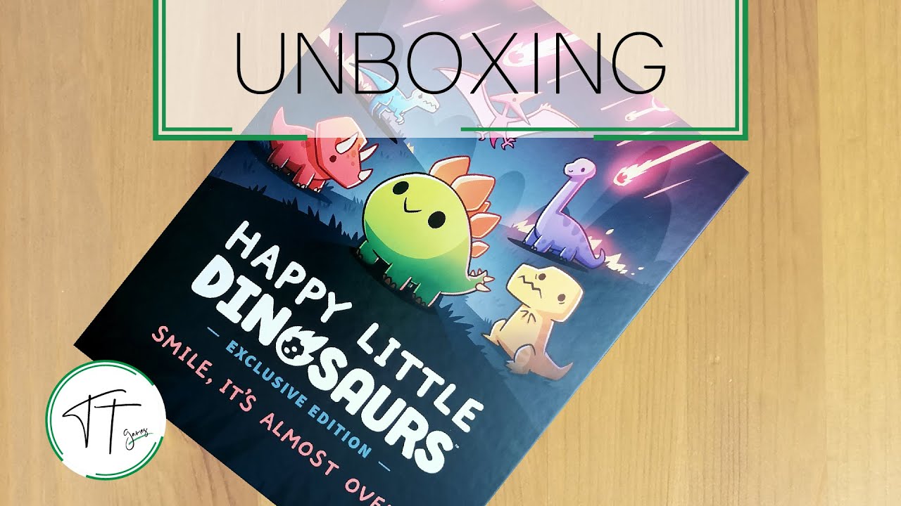 Happy Little Dinosaurs (Exclusive Edition): Unboxing