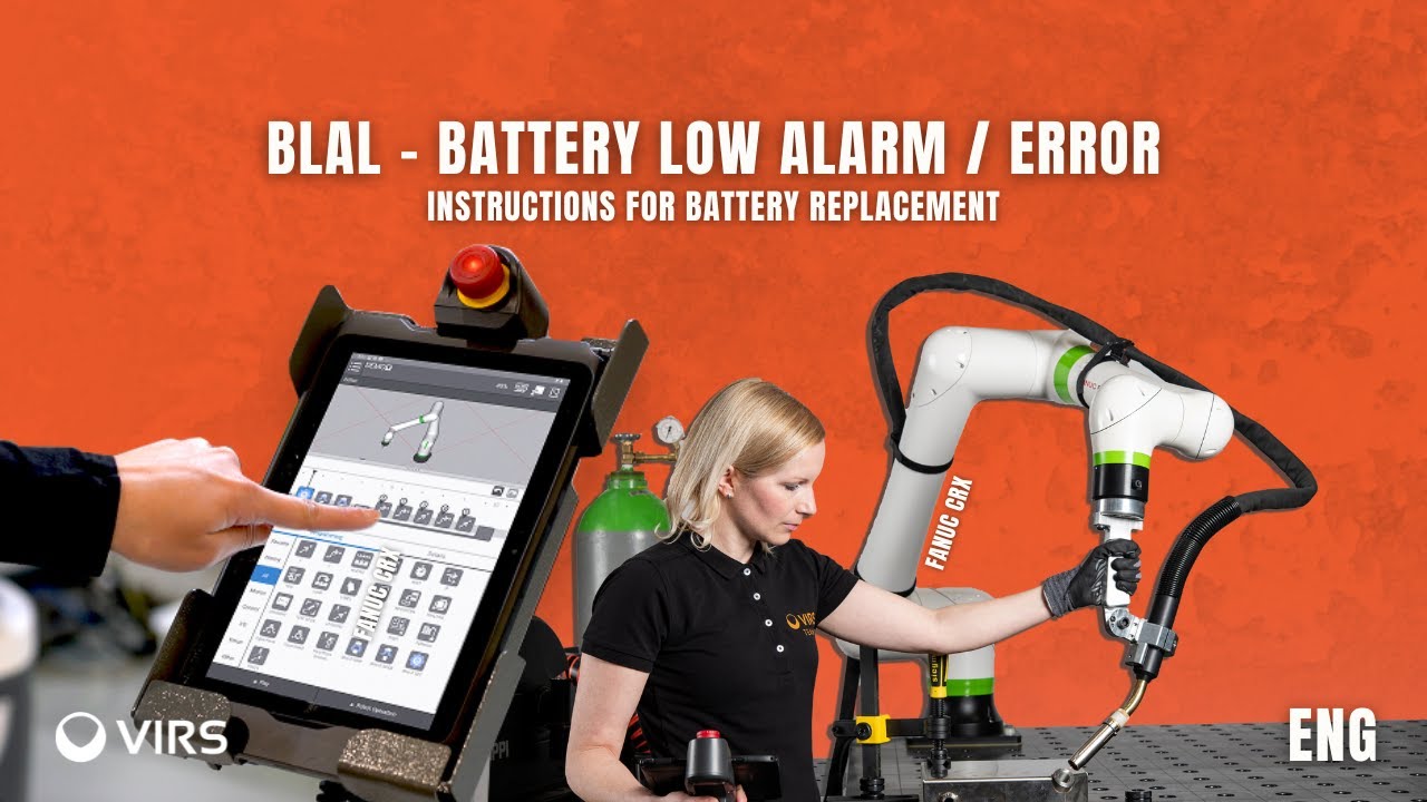 BLAL – Battery Low Alarm CoboFlex – FANUC CRX – (Virs d.o.o.) ENG