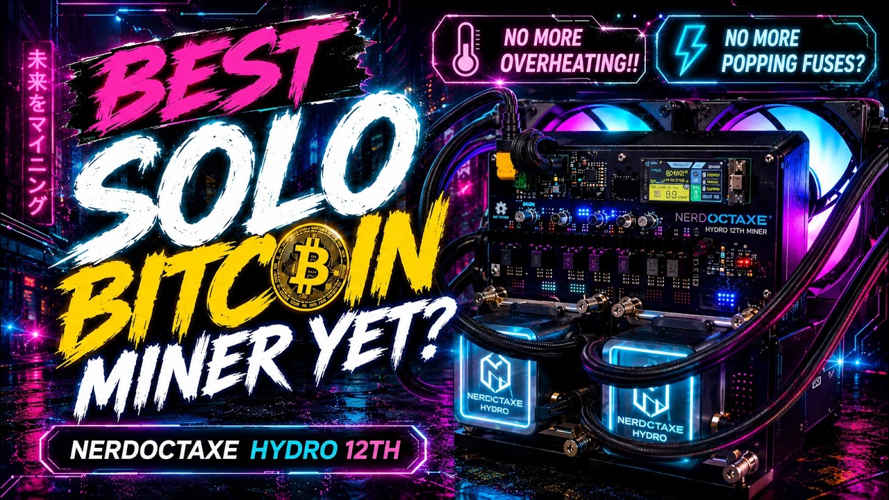 Этот майнер Octax Hydra на 12 Тх/с меняет ВСЁ для соло-майнинга биткоина