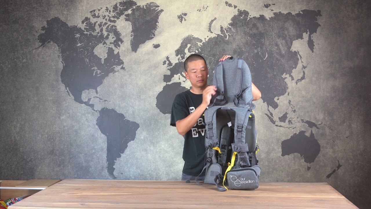 OE carrier 2.5 from Our Expedition-Instructions-kid's shoulder straps