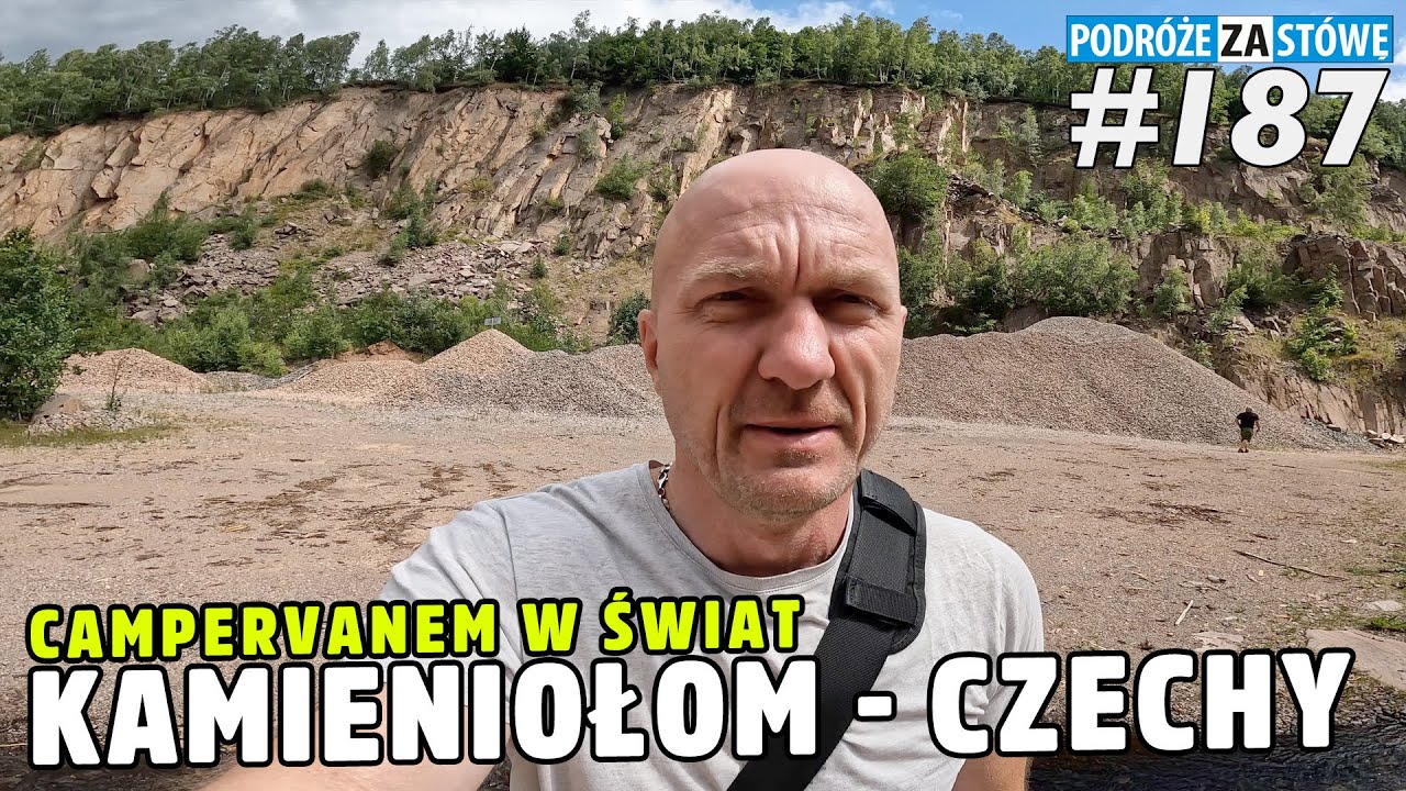 Z bliska okazał się NAPRAWDĘ WIELKI - kamieniołom Kralovec Czechy