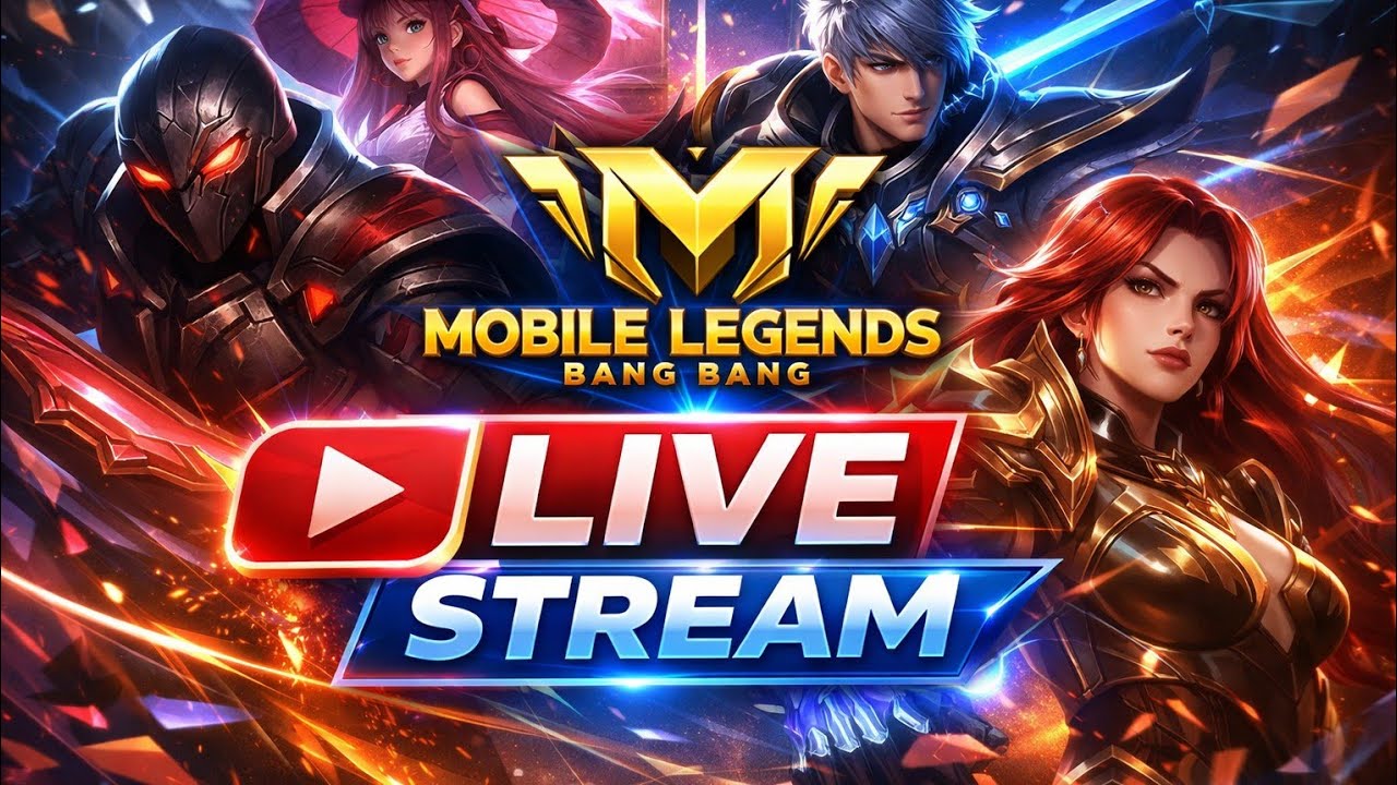 Mobile legends Live Stream #mobilelegends #livestreamed #mlbb #moba #livestreaming 