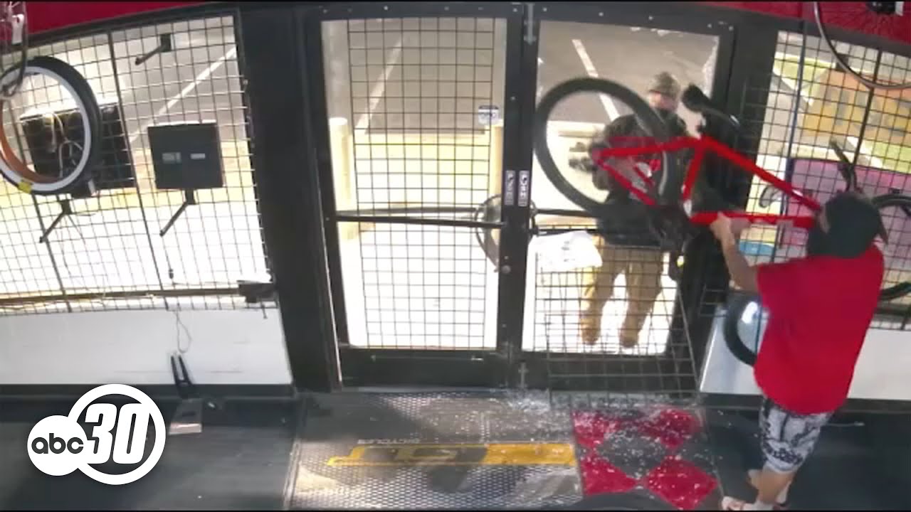 Break-in at Fresno business caught on camera as thieves make off with bikes