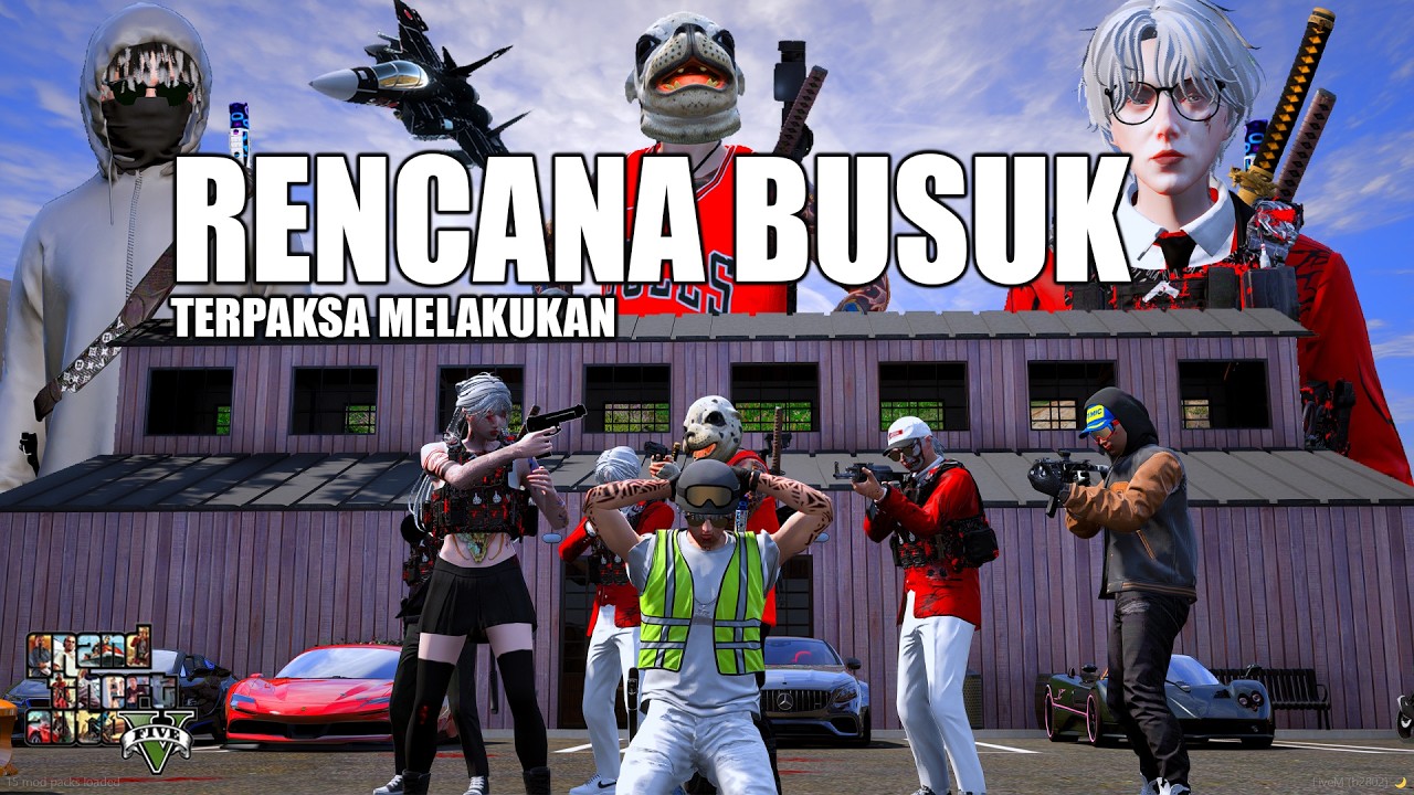 ANTONI KAMEK TERPAKSA BERHIANAT KARNA DIA???  GTA 5 ROLEPLAY INDONESIA!!!