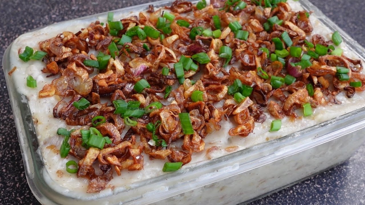 【芋头糕】Yam Cake的详细配方，软糯咸香，做法超级简单❤️The detailed recipe of Yam Cake/taro cake