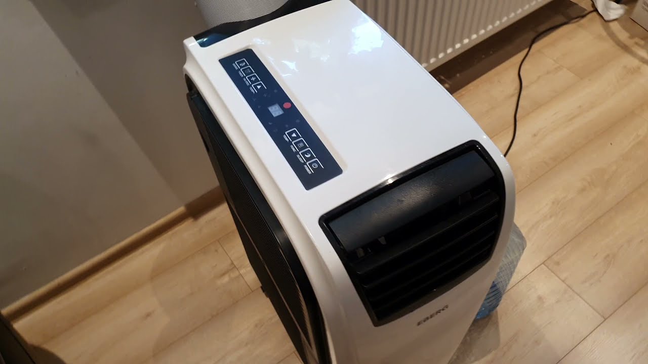 Klimatyzator przenośny czy warto?  EBERG QUBO Q40HD PRO 4kW - WARTO