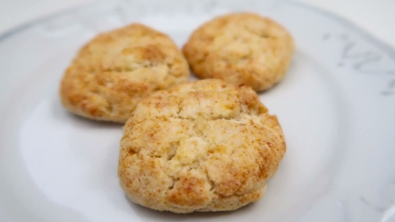 Banana Rice Flour Biscuits, Gluten-free