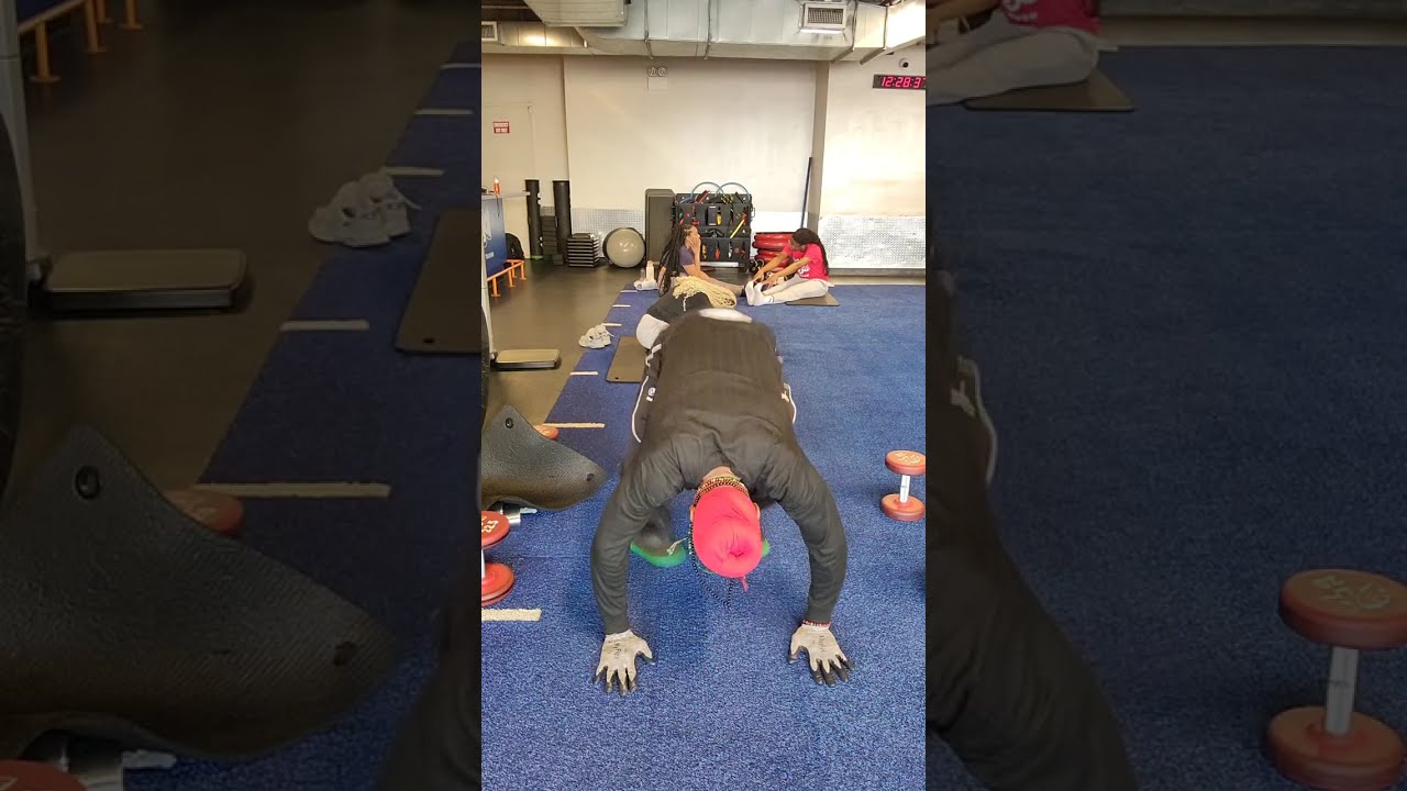 Lest put it together, gym workout redshotback 