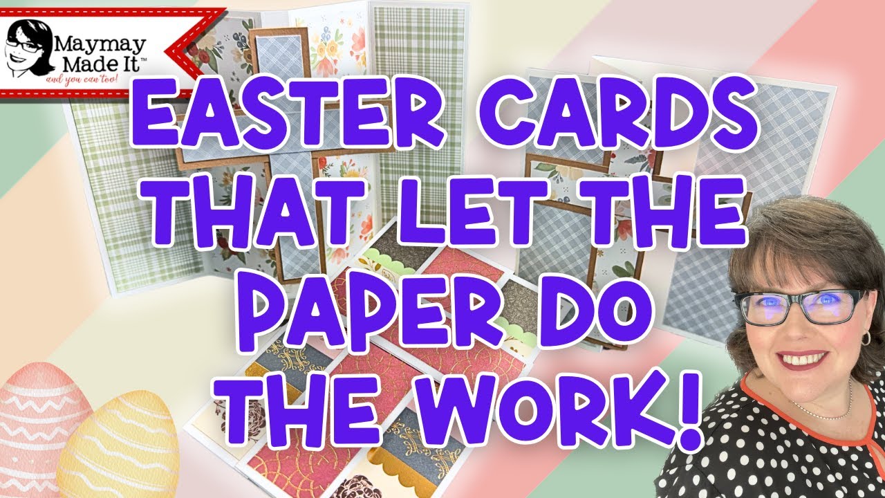 SCRAPBUSTER IDEA:Don’t have Easter Paper?  Use what you have!