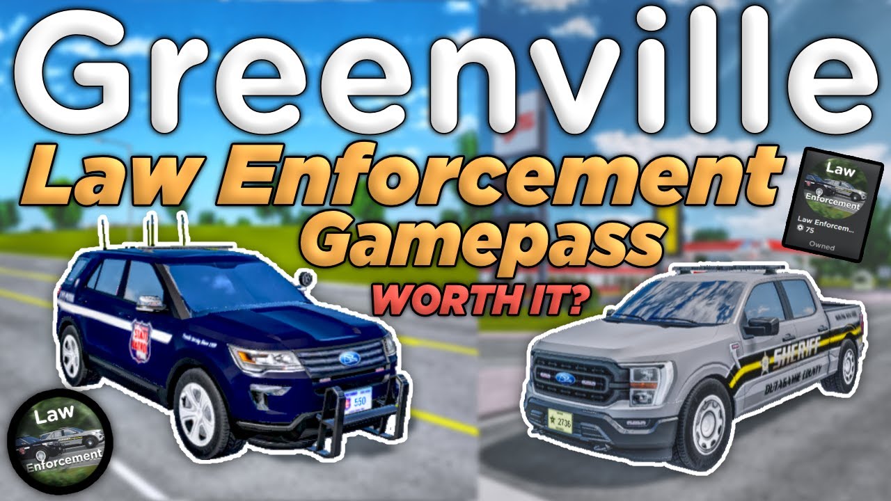 IS THE LAW ENFORCEMENT GAMEPASS WORTH IT? | ROBLOX - Greenville Revamp
