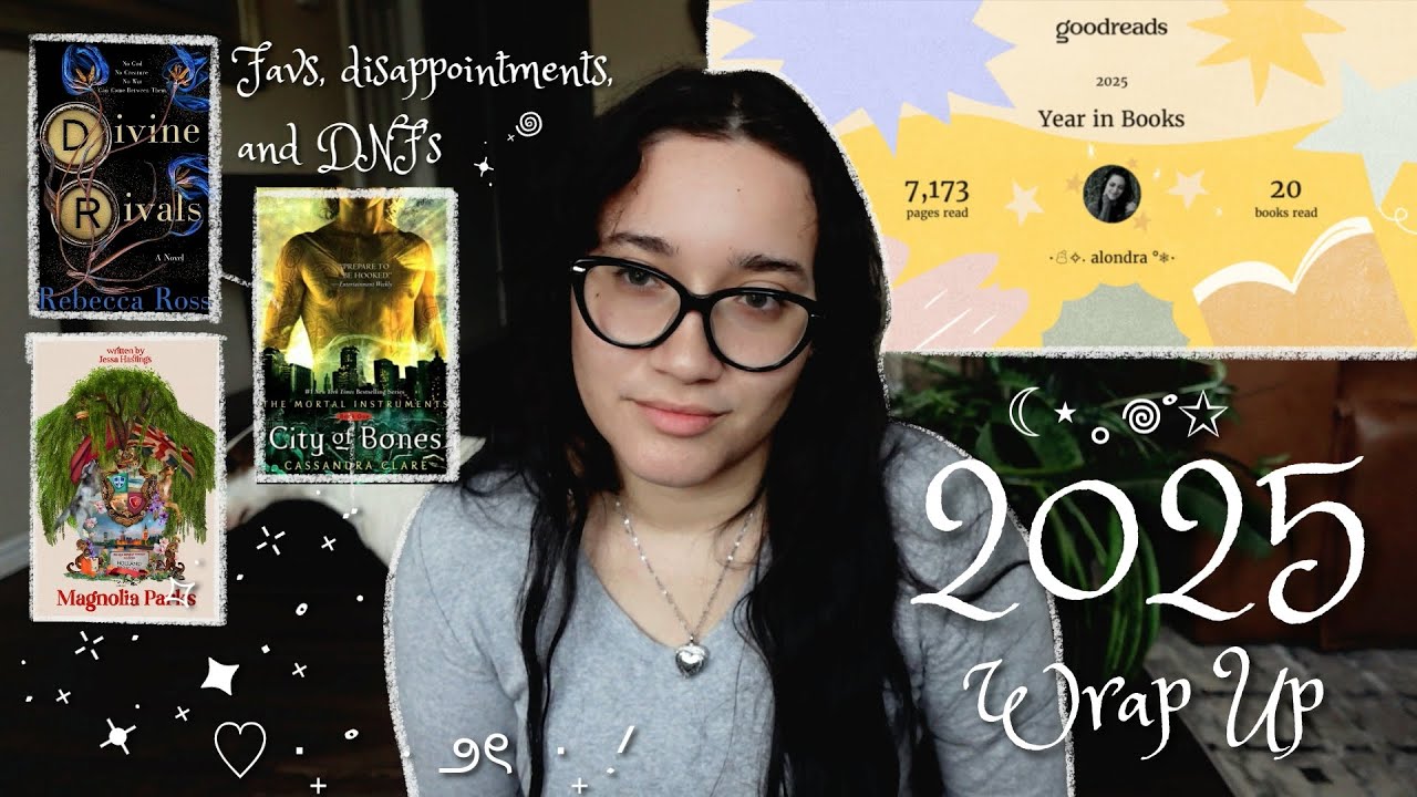 everything i read this year: 2025 reading wrap up 📖💐