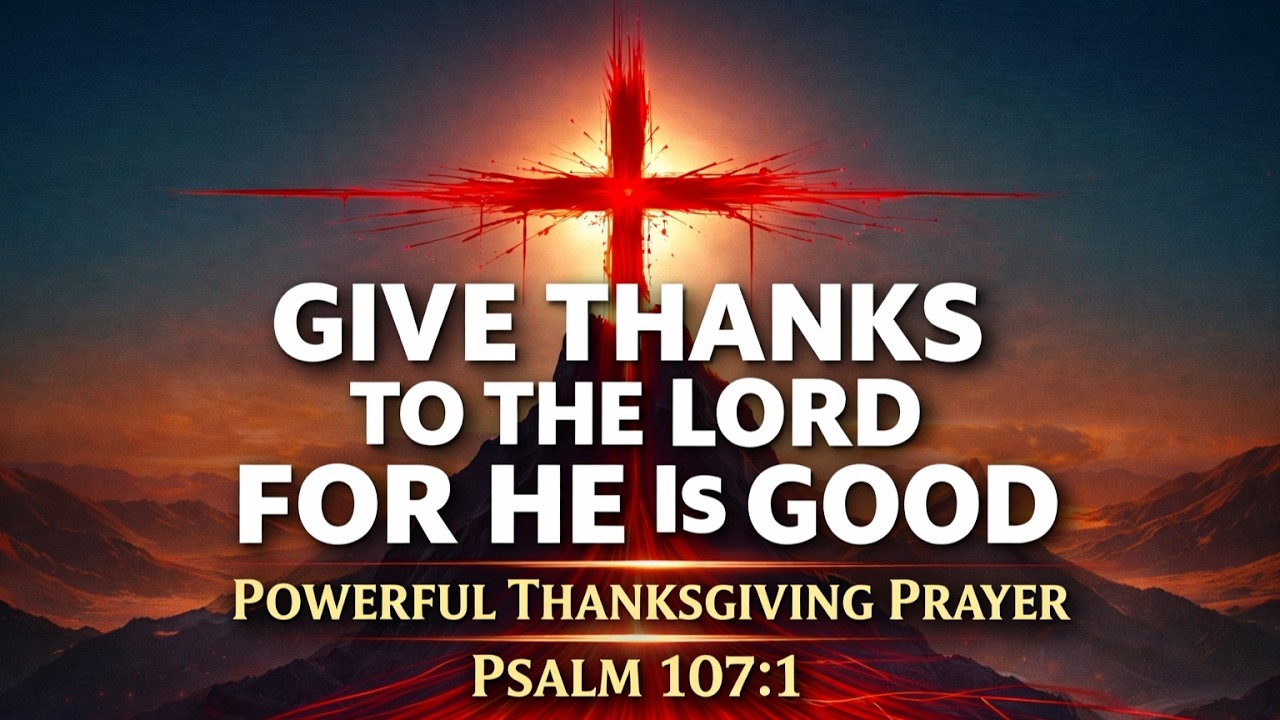 Give Thanks to the Lord – Thanksgiving Prayer Series (Part 1–6)