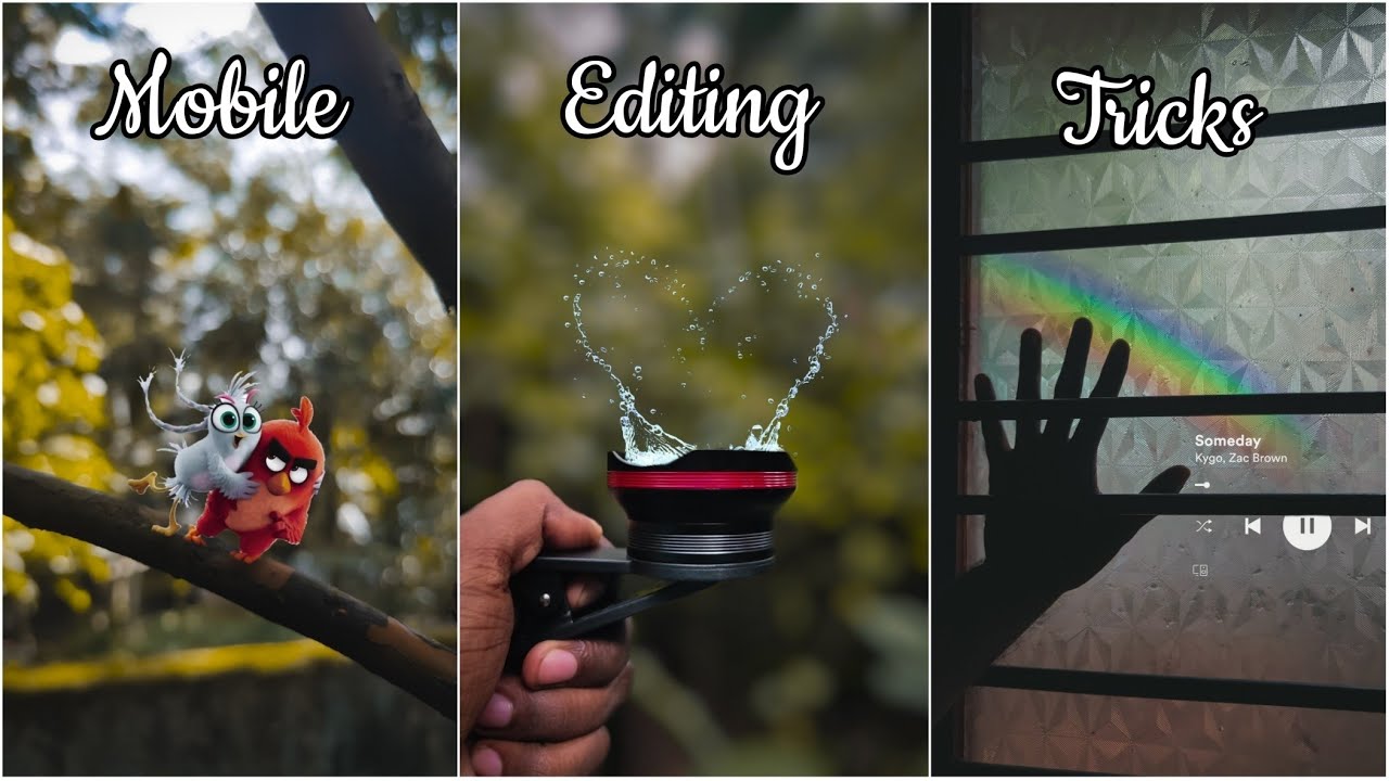 Mobile editing tricks | New mobile photography ideas | Creative mobile editing tips
