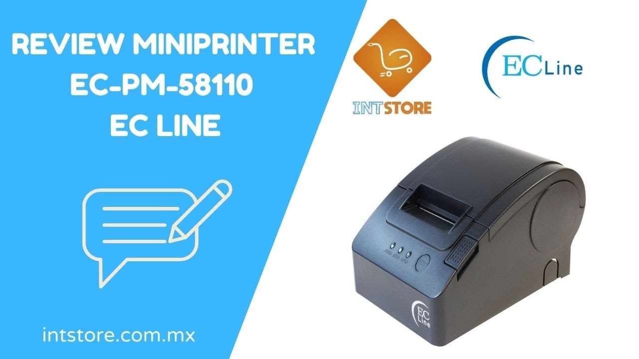 Review miniprinter EC PM 58110 58mm de EC Line