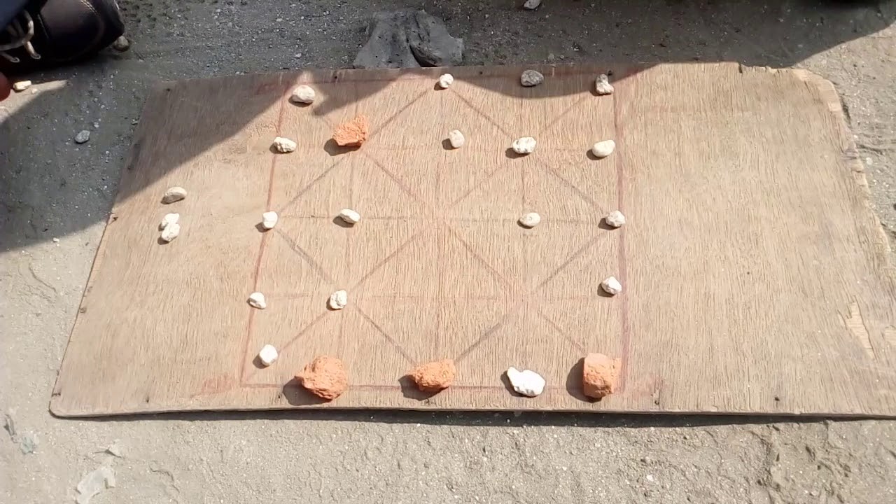 nepali popular game bagchal puzzle