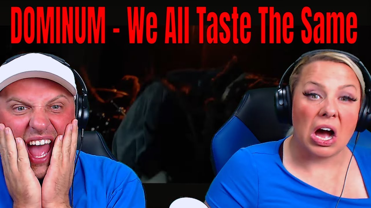 Reaction To DOMINUM - We All Taste The Same (Official Video) | Napalm Records