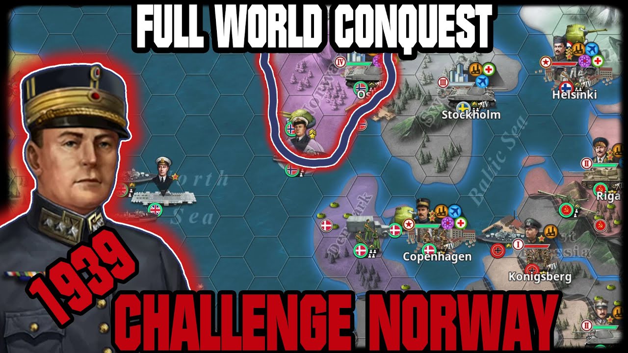 NORWAY 1939 CHALLENGE WORLD CONQUEST! World Conqueror 4
