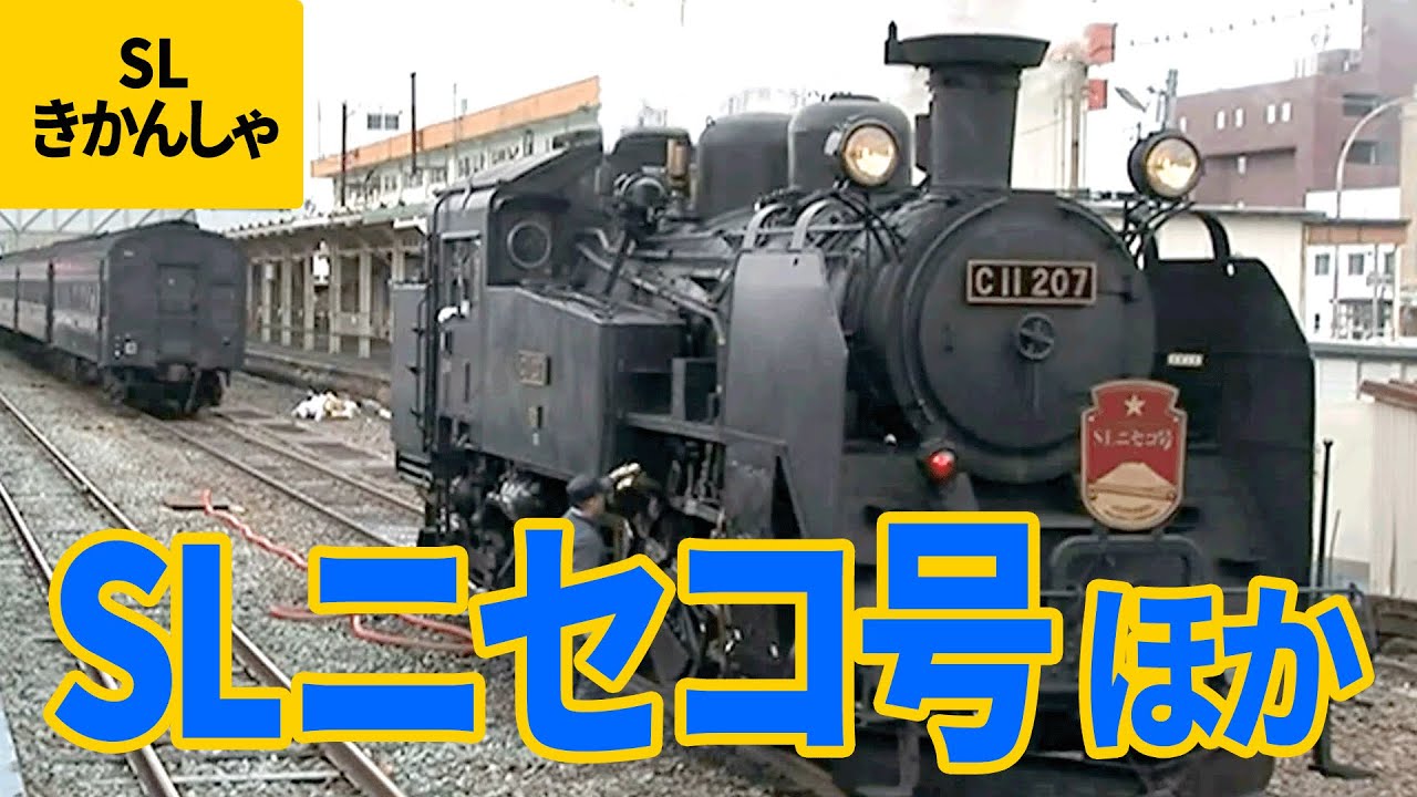SL・汽車・機関車（1）SLニセコ号／しずか号／雨宮21号／EF81形電気機関車／SLばんえつ物語号 他〈ノーカット版〉