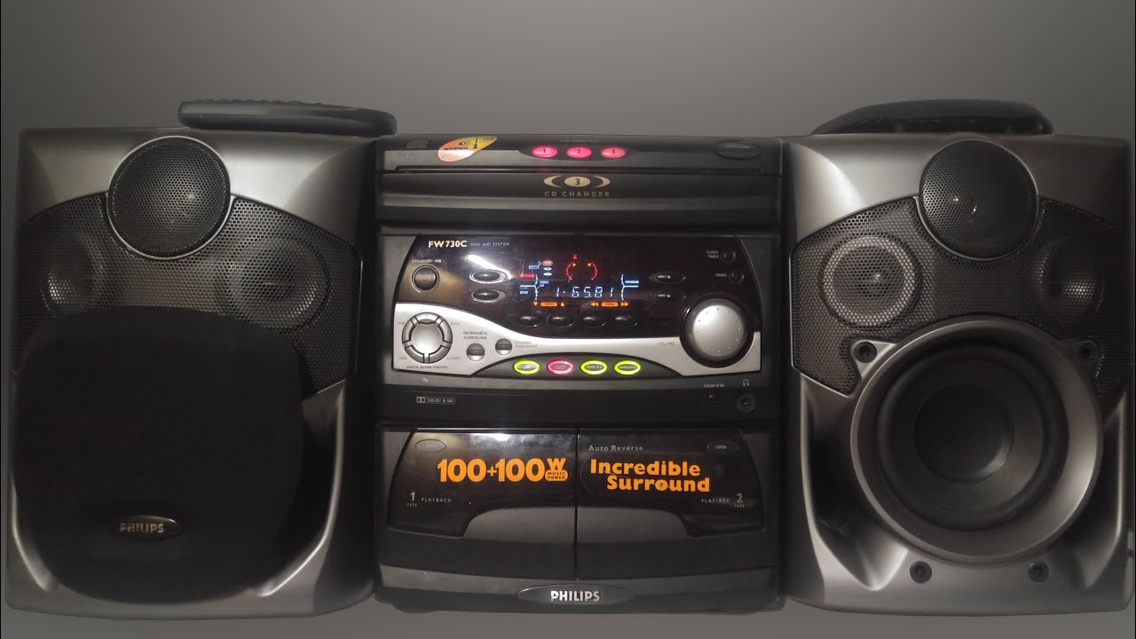 Mini system Philips fw 730c + fb 750