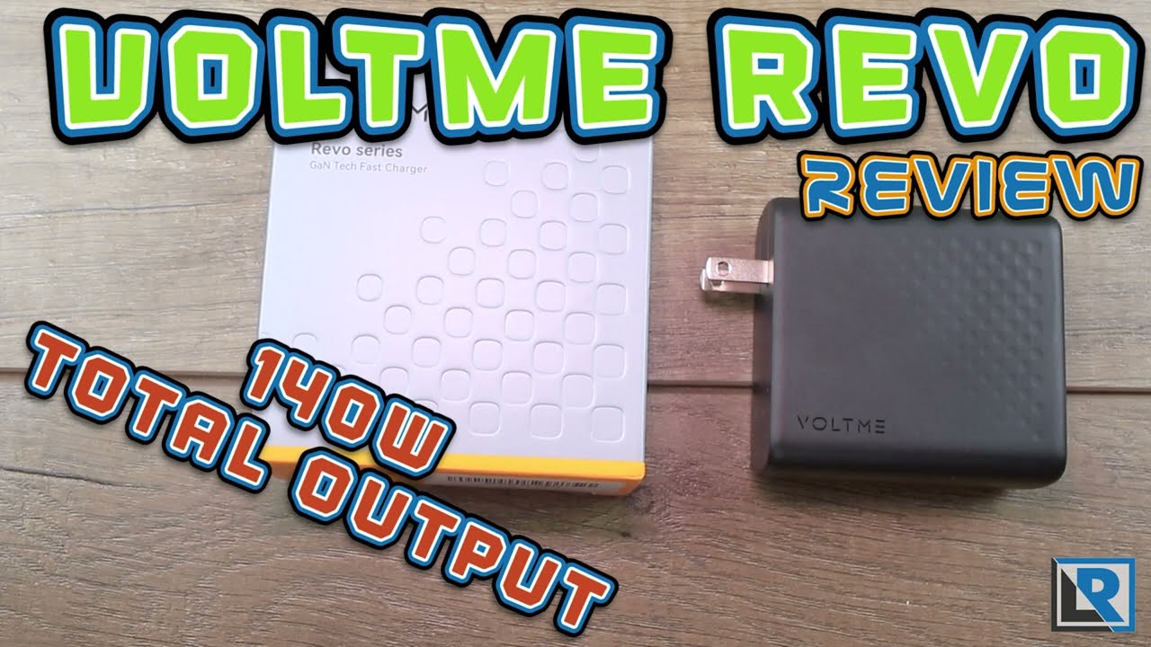 VOLTME Revo 140W USB-C Charger ($67, 3 Ports, GaN Technology)