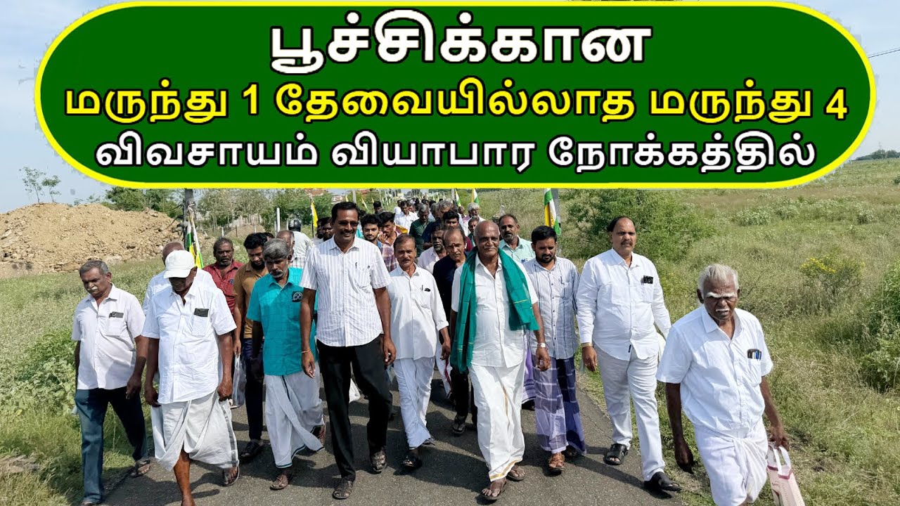 பூச்சிக்கான மருந்து 1 தேவையில்லாத மருந்து 4 - விவசாயம் வியாபார நோக்கத்தில் | Ponnuswamy Agriculture