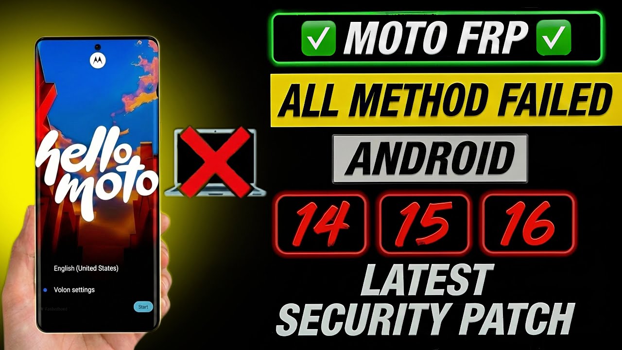 How to Remove Google Account on Motorola | Android 14/15/16 FRP Bypass (No PC)