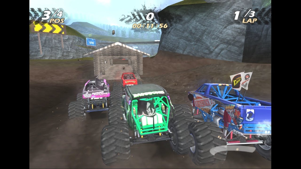 Monster Jam HD Gameplay (PS2)