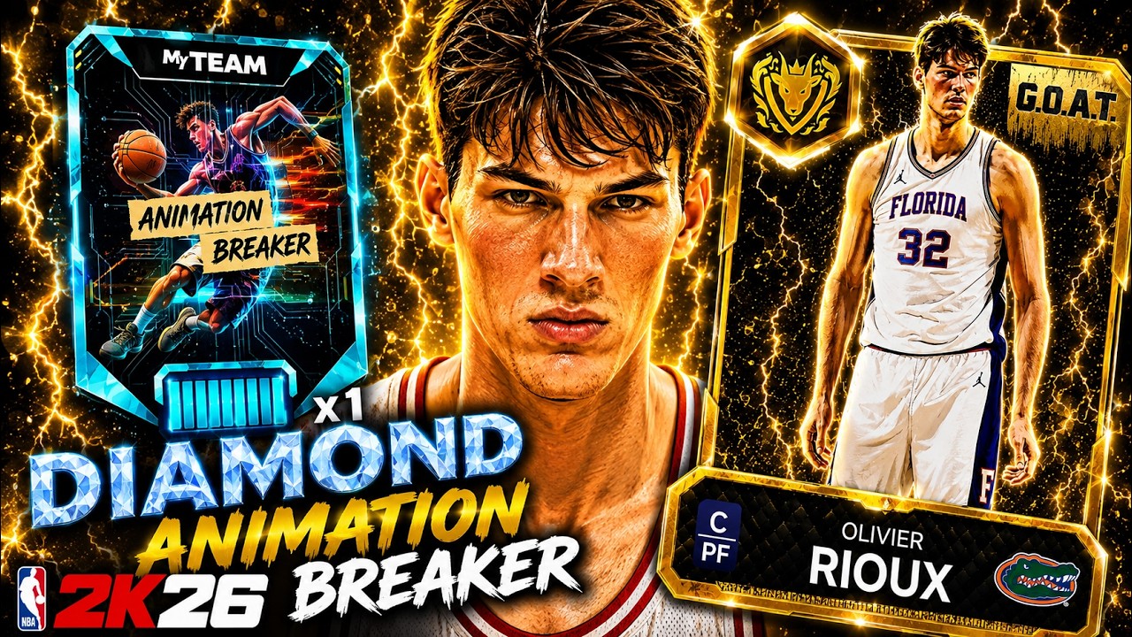 Я СДЕЛАЛ ИЗ OLIVIER RIOUX КАРТУ-ЛЕГЕНДУ В NBA2K26 MyTeam!!
