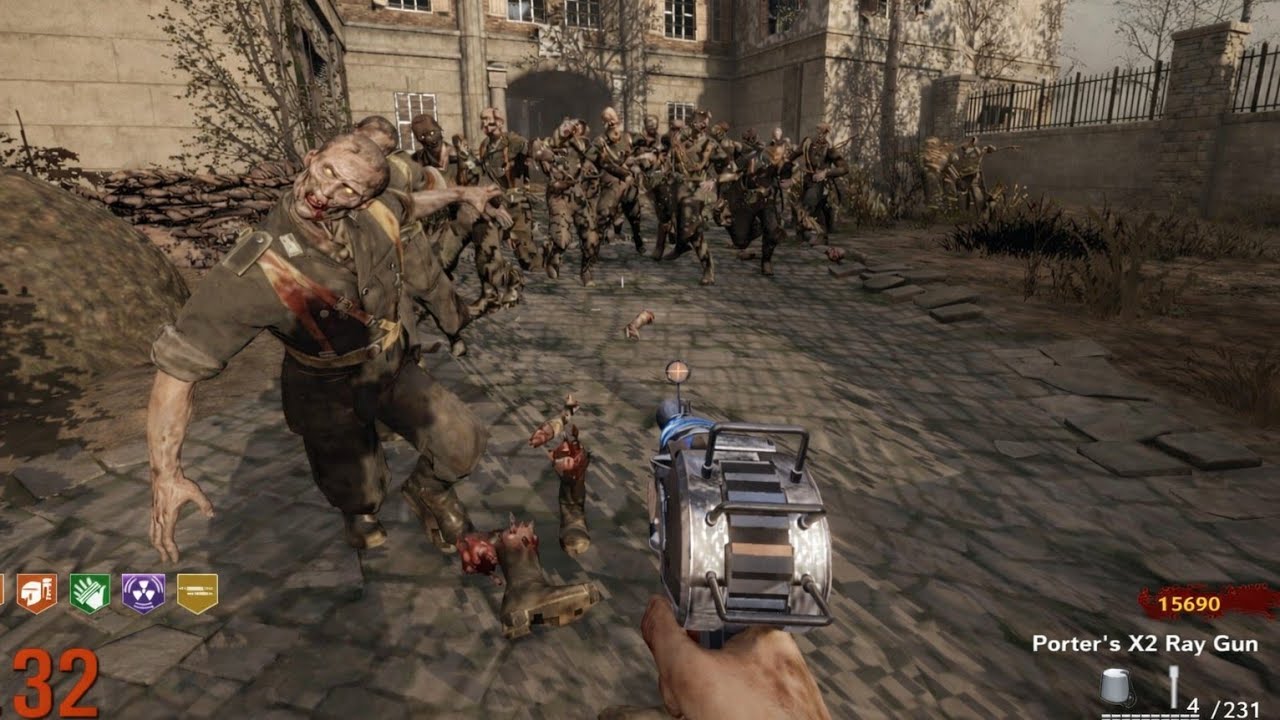 Call of Duty Black Ops 3 Zombies Return To Verruckt Gameplay Custom Zombies