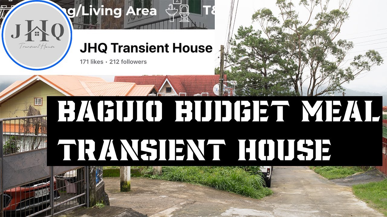 Where to stay in Baguio | Budget Meal Transient House