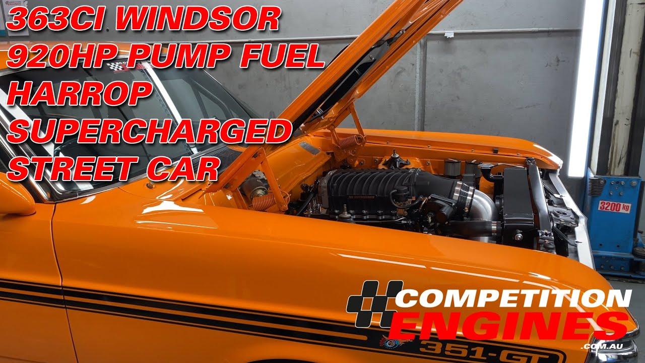 363CI WINDSOR 920HP HARROP SUPERCHARGED STREET CAR