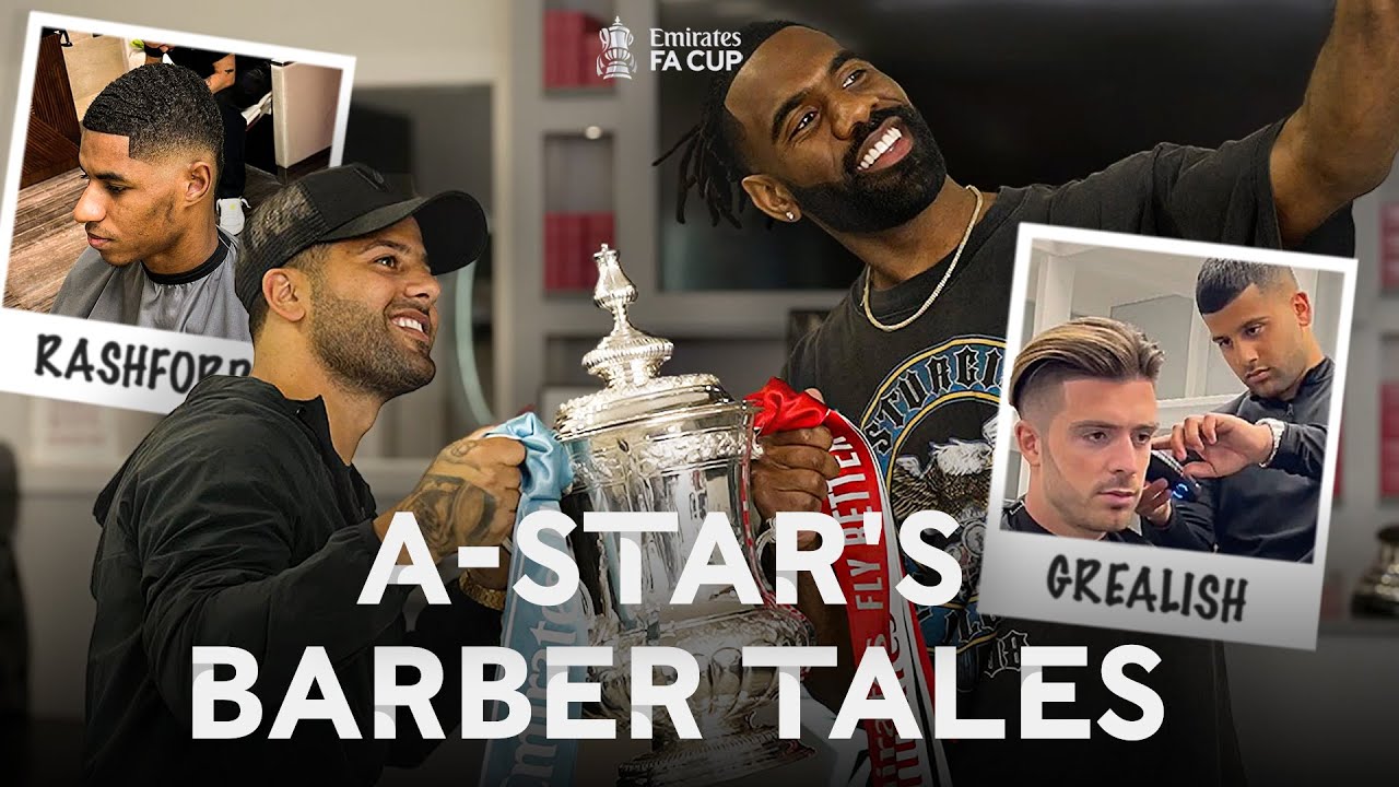 Getting FA Cup Final Ready With A-Star Barbers 💈 | A-Star's Barber Tales | Emirates FA Cup 2022-23